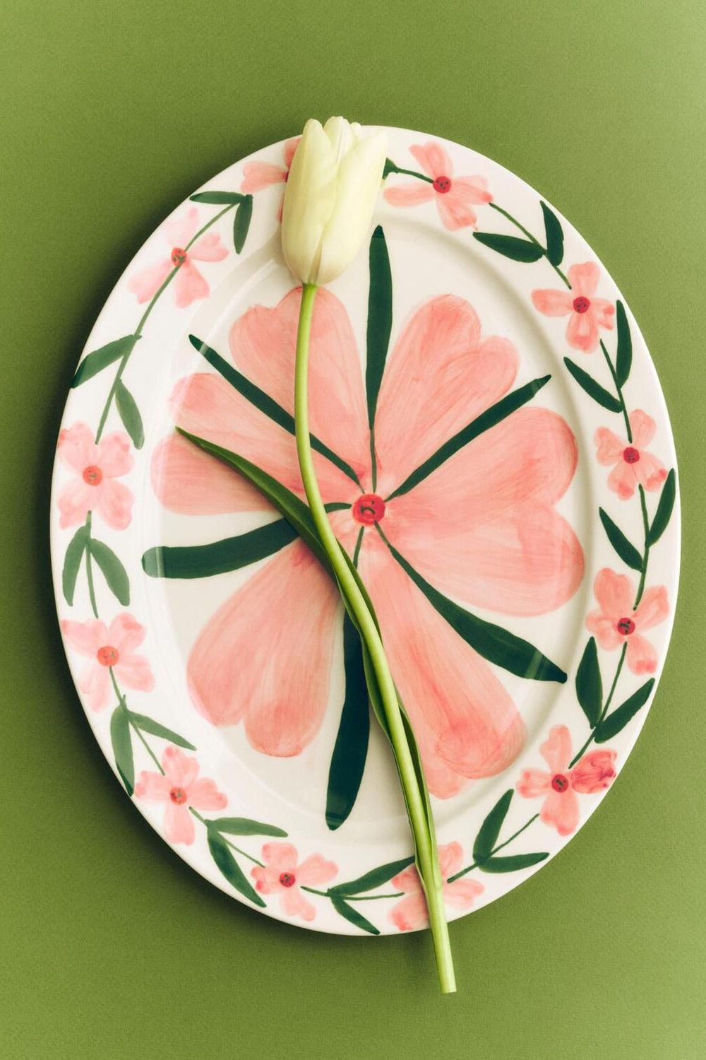 x Emma Kohlmann Josephine Oval fad - L36,5 cm.
